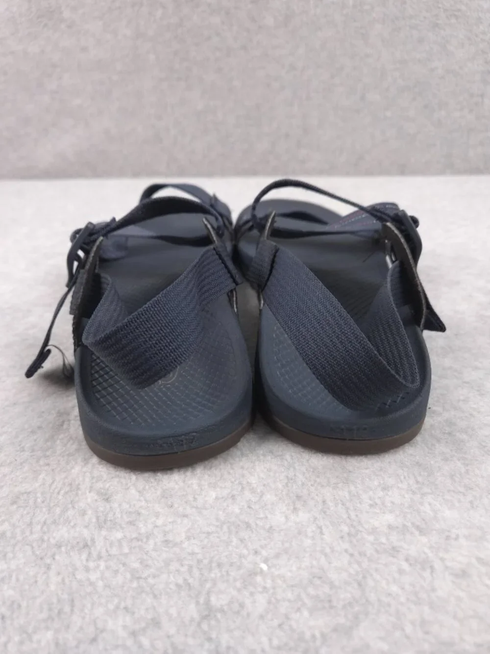 Chaco Lowdown Sandals Mens 12 Navy Blue Hiking Water Sport Adjustable Chacos